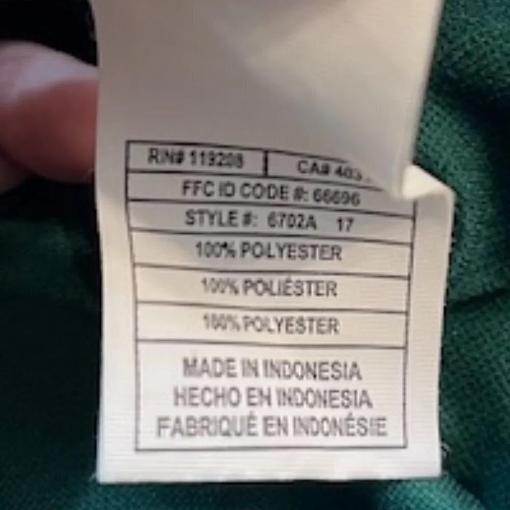 Men's Adidas Green, White Long-Sleeve Quarter-Zip Shirt, Size Small